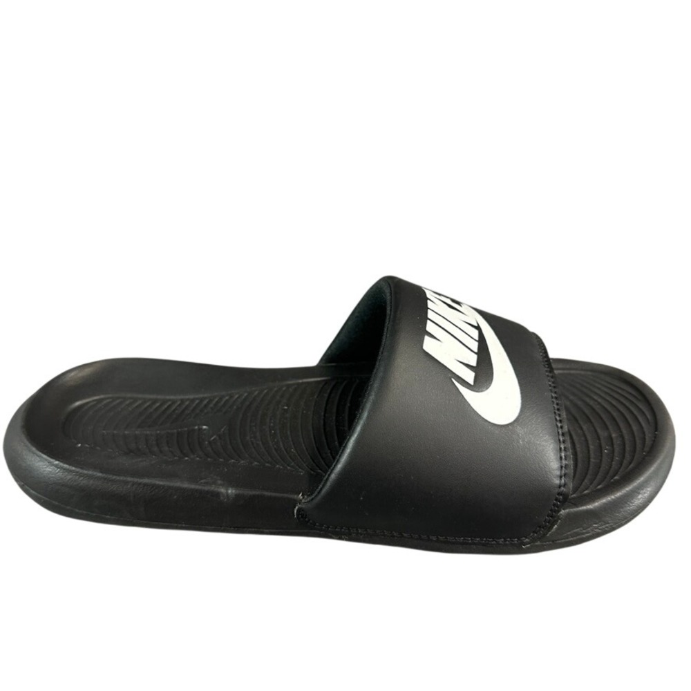 Nike Victori One Mens Slide Sandals Black White Athletic Shoes CN9675 Size 8